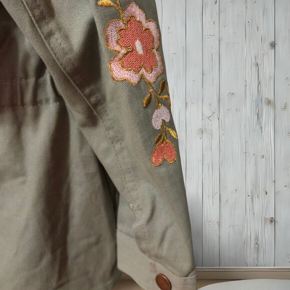 Little Sass 3-Piece Green Floral Raincoat - 4 - Picture 6 of 6